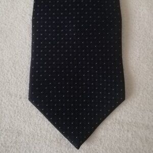 Pazhsden Handmade Silk Tie Blue Polka dot